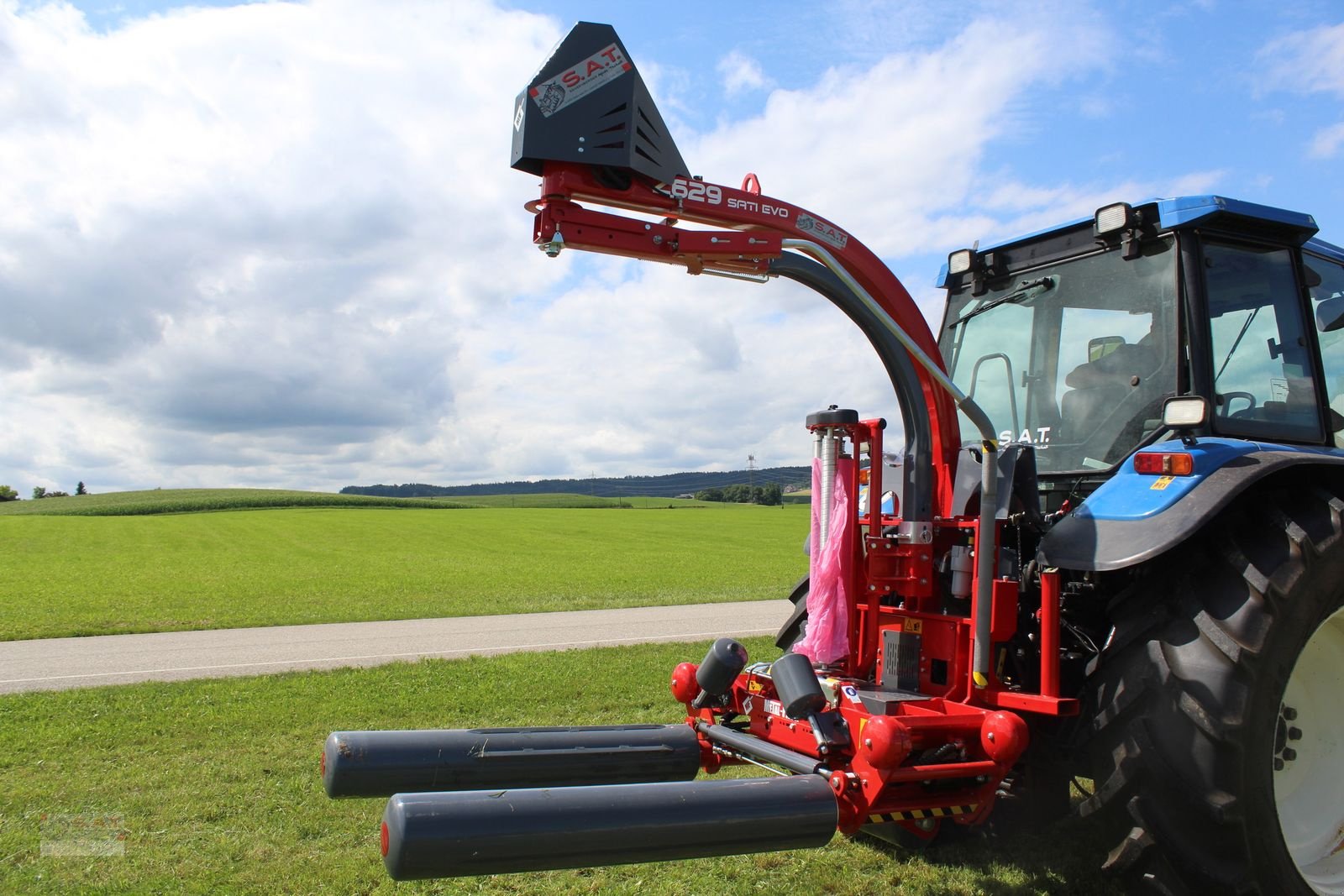 Ballenwickler of the type Metal-Fach Z 629-Vollautomatischer Dreipunktwickler, Neumaschine in Eberschwang (Picture 24)