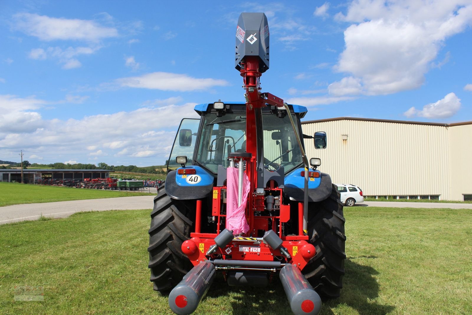 Ballenwickler of the type Metal-Fach Z 629-Vollautomatischer Dreipunktwickler, Neumaschine in Eberschwang (Picture 23)
