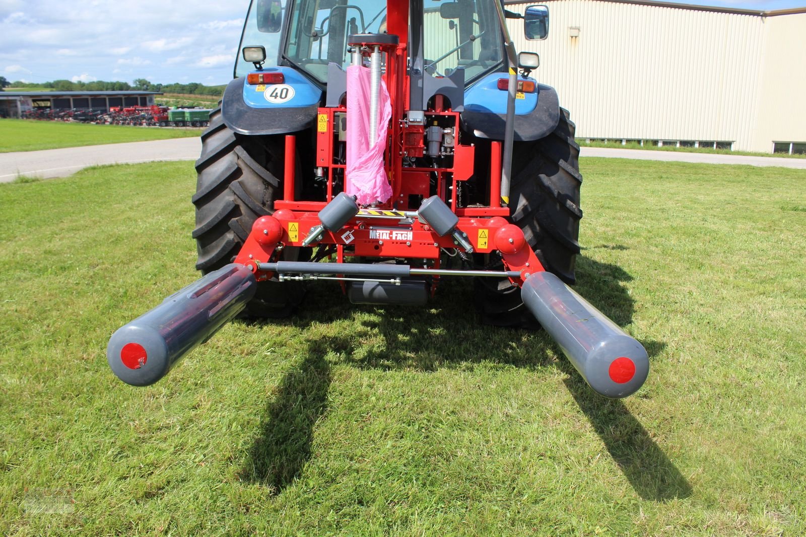 Ballenwickler of the type Metal-Fach Z 629-Vollautomatischer Dreipunktwickler, Neumaschine in Eberschwang (Picture 30)