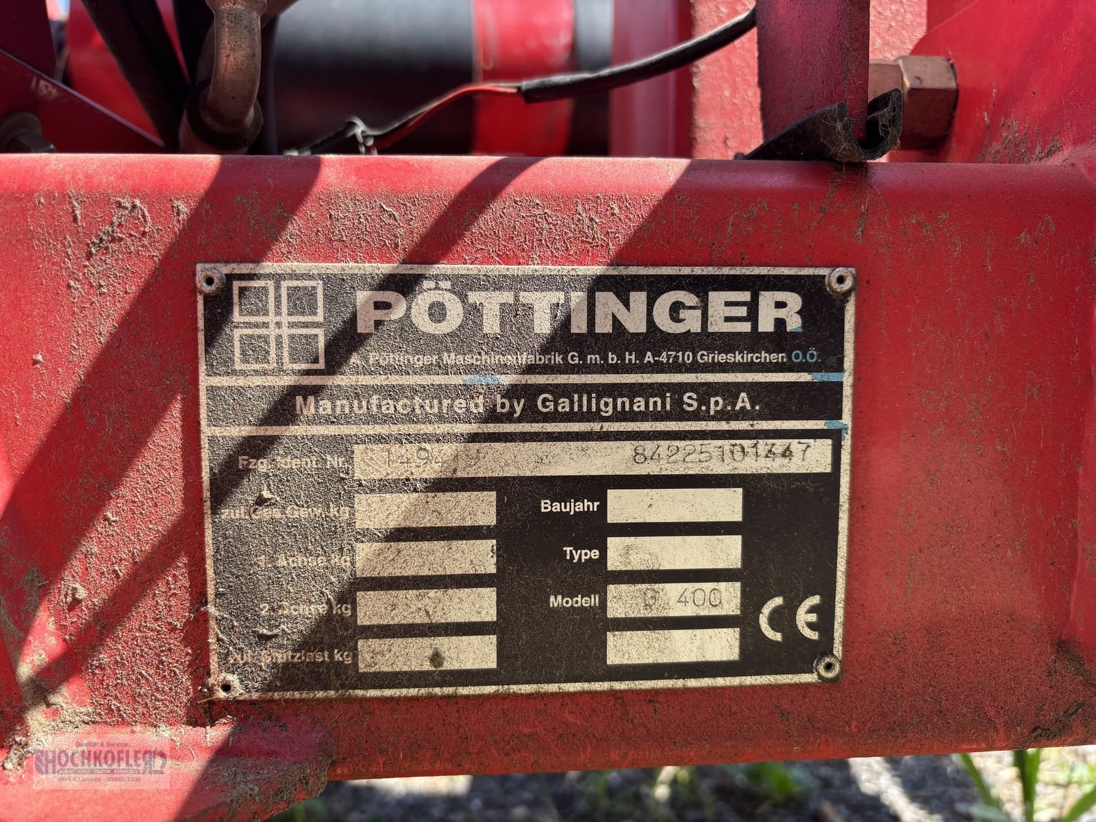 Ballenwickler des Typs Pöttinger G400 Wickelmaschine, Gebrauchtmaschine in Wies (Bild 6)