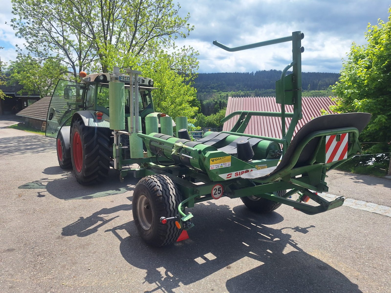 Ballenwickler of the type Sipma Mira OS 7521, Gebrauchtmaschine in Donaueschingen (Picture 1)