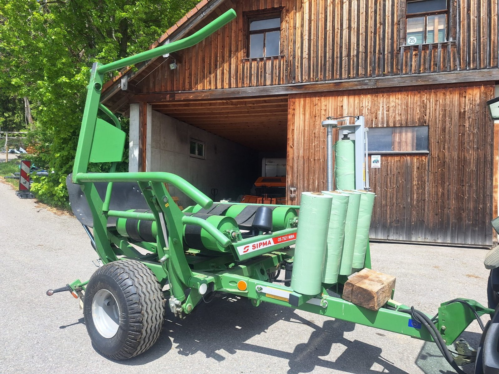 Ballenwickler of the type Sipma Mira OS 7521, Gebrauchtmaschine in Donaueschingen (Picture 2)