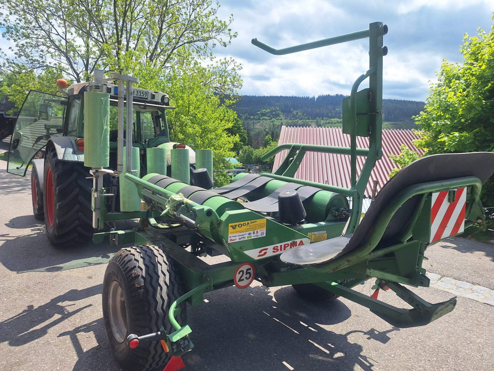 Ballenwickler of the type Sipma Mira OS 7521, Gebrauchtmaschine in Donaueschingen (Picture 3)