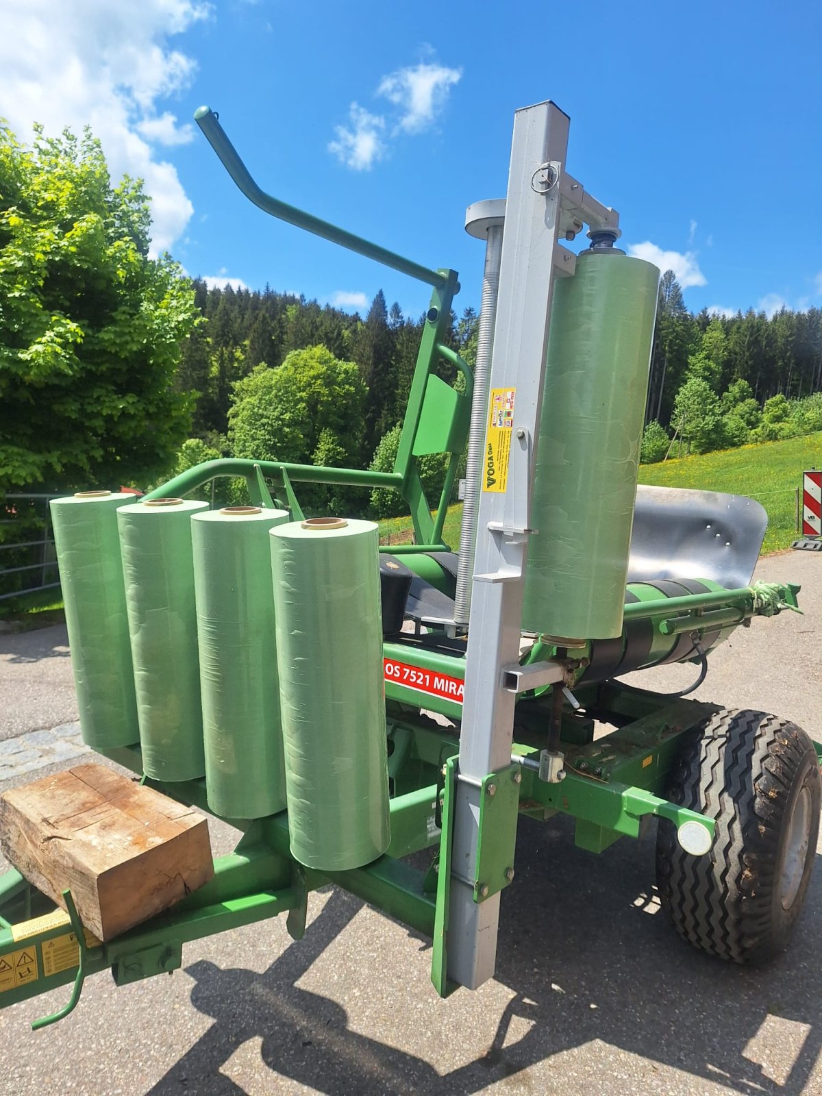 Ballenwickler of the type Sipma Mira OS 7521, Gebrauchtmaschine in Donaueschingen (Picture 4)