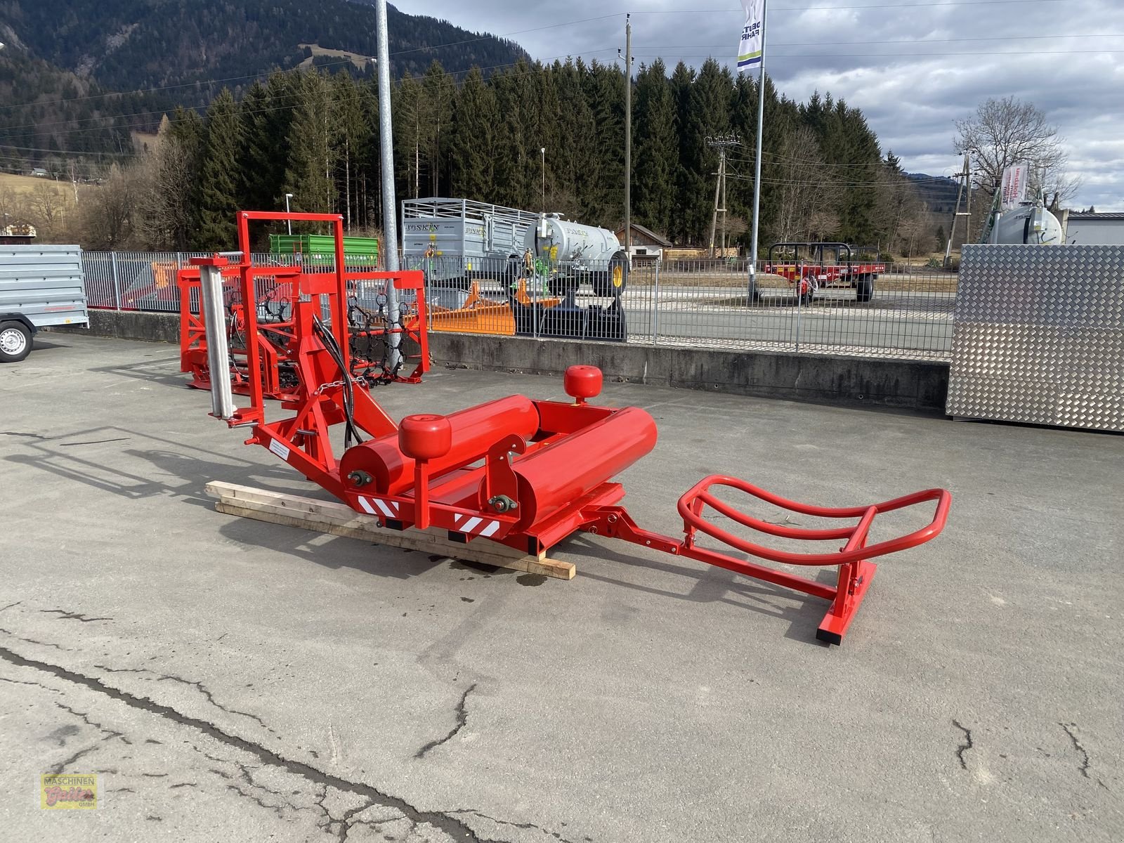 Ballenwickler des Typs Sonstige Altro Stationärwickler mit Ballenaufsteller, Neumaschine in Kötschach (Bild 8)