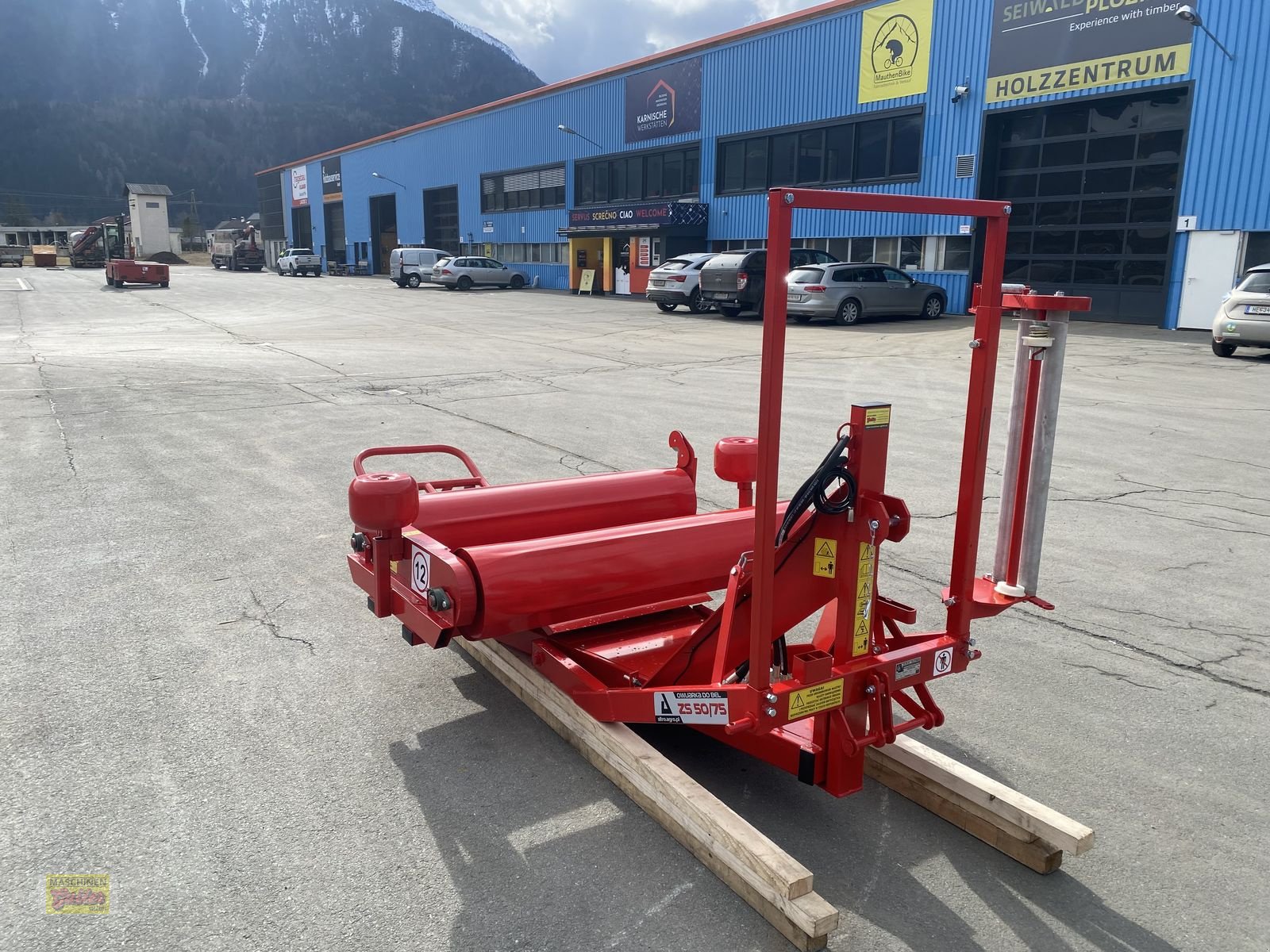 Ballenwickler des Typs Sonstige Altro Stationärwickler mit Ballenaufsteller, Neumaschine in Kötschach (Bild 4)