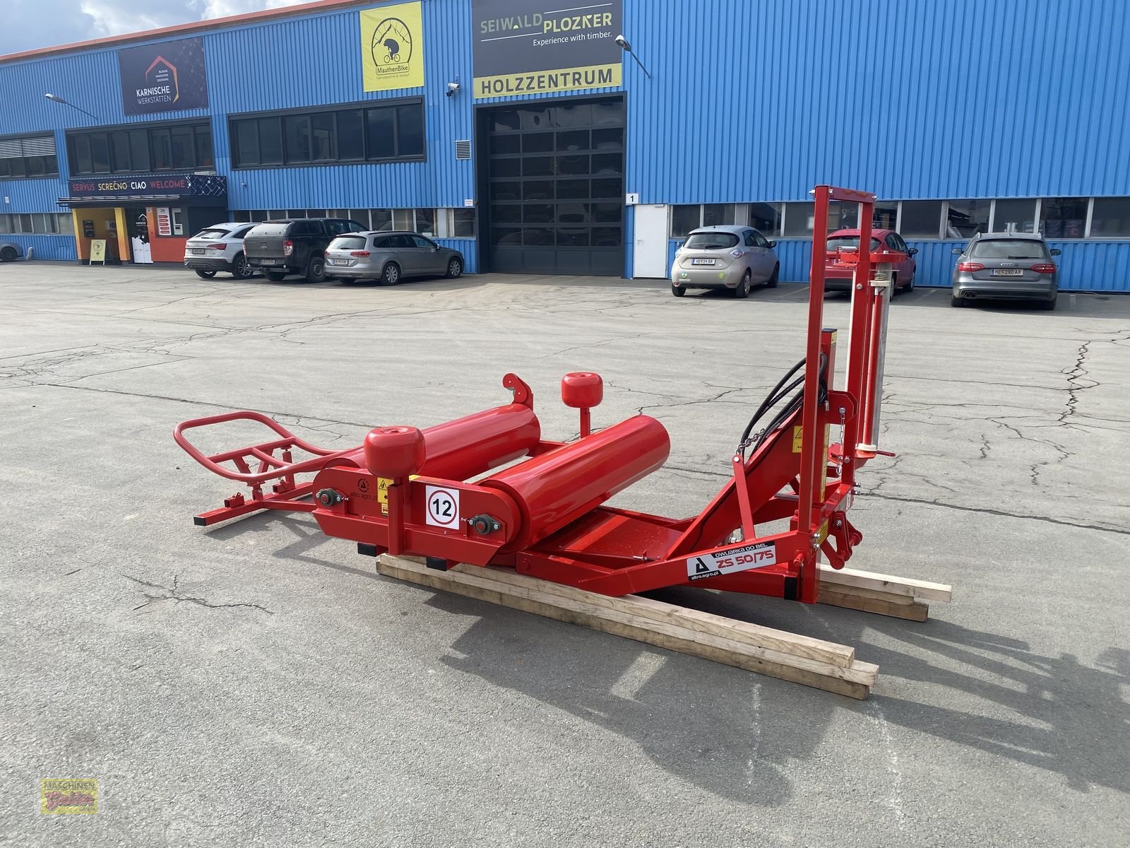 Ballenwickler des Typs Sonstige Altro Stationärwickler mit Ballenaufsteller, Neumaschine in Kötschach (Bild 3)