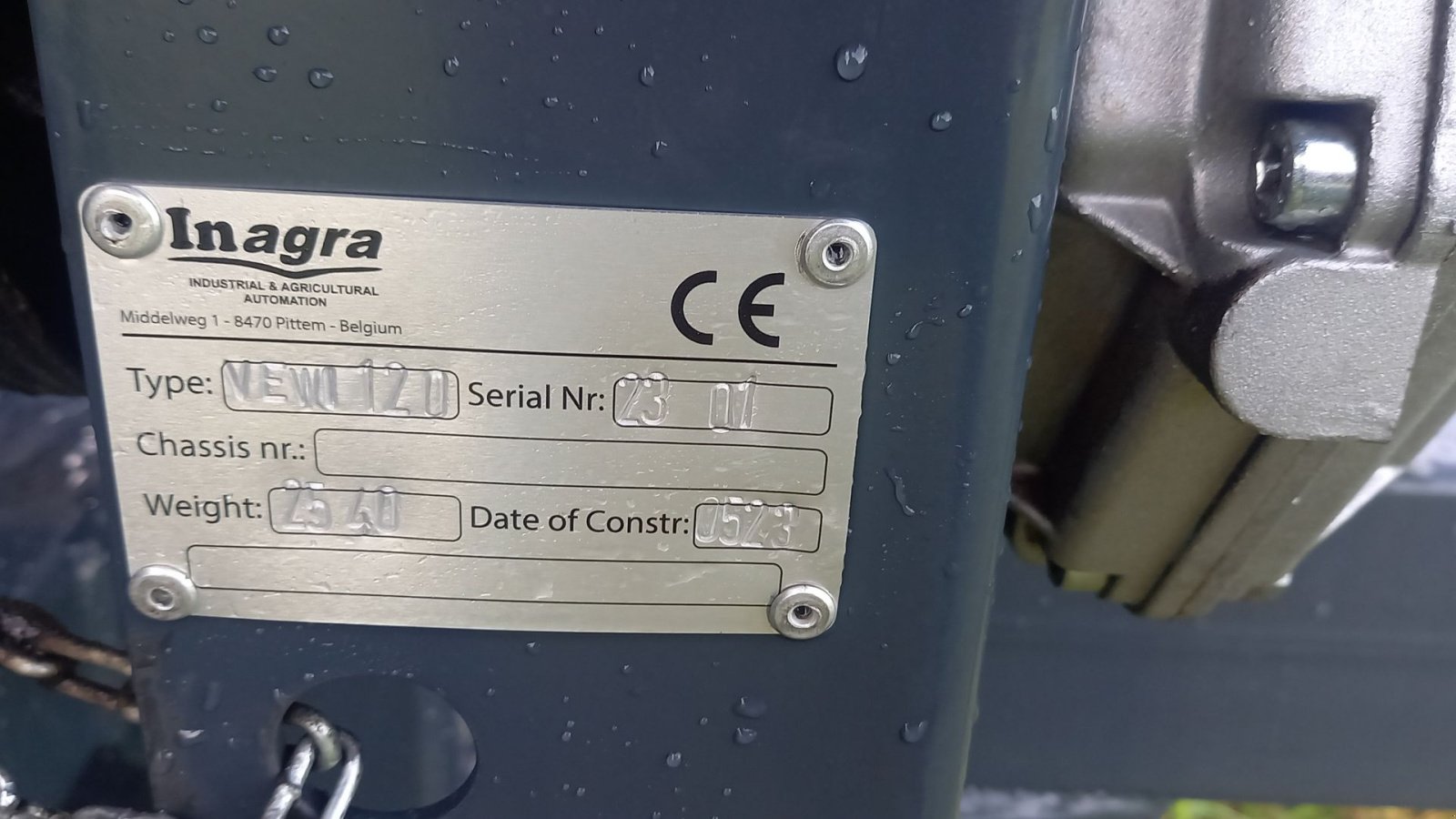 Ballenwickler des Typs Sonstige VEWI 120, Gebrauchtmaschine in Faaborg (Bild 5)