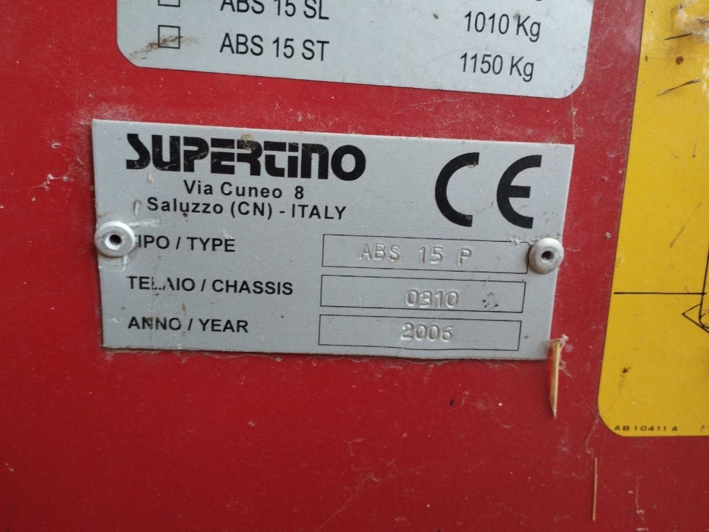 Ballenwickler Türe ait Supertino ABS 15 P, Gebrauchtmaschine içinde Saint-Affrique (resim 8)