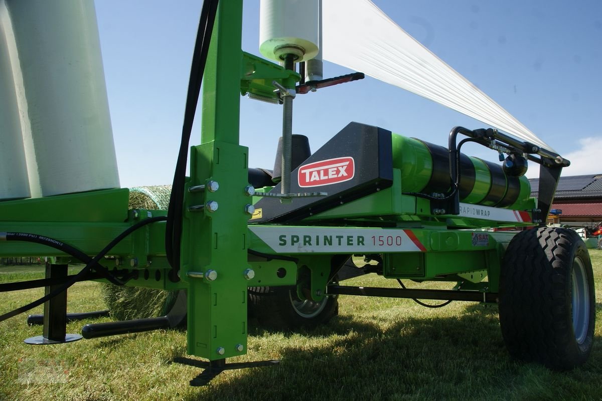 Ballenwickler a típus Talex Wickelmaschine Sprinter 1500-Vollautomatisch, Neumaschine ekkor: Eberschwang (Kép 19)