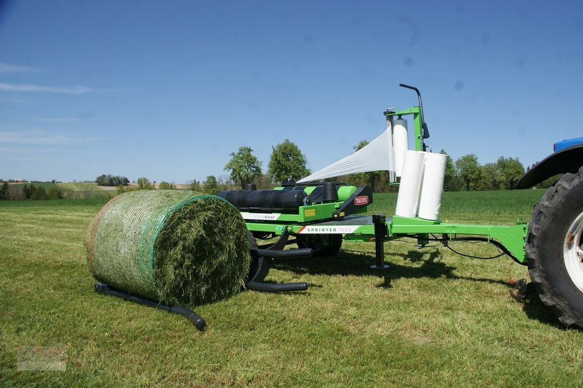 Ballenwickler a típus Talex Wickelmaschine Sprinter 1500-Vollautomatisch, Neumaschine ekkor: Eberschwang (Kép 7)
