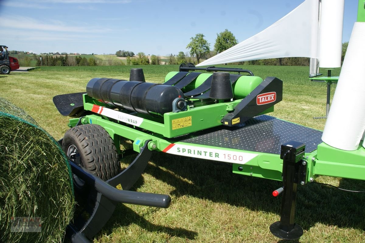 Ballenwickler a típus Talex Wickelmaschine Sprinter 1500-Vollautomatisch, Neumaschine ekkor: Eberschwang (Kép 17)