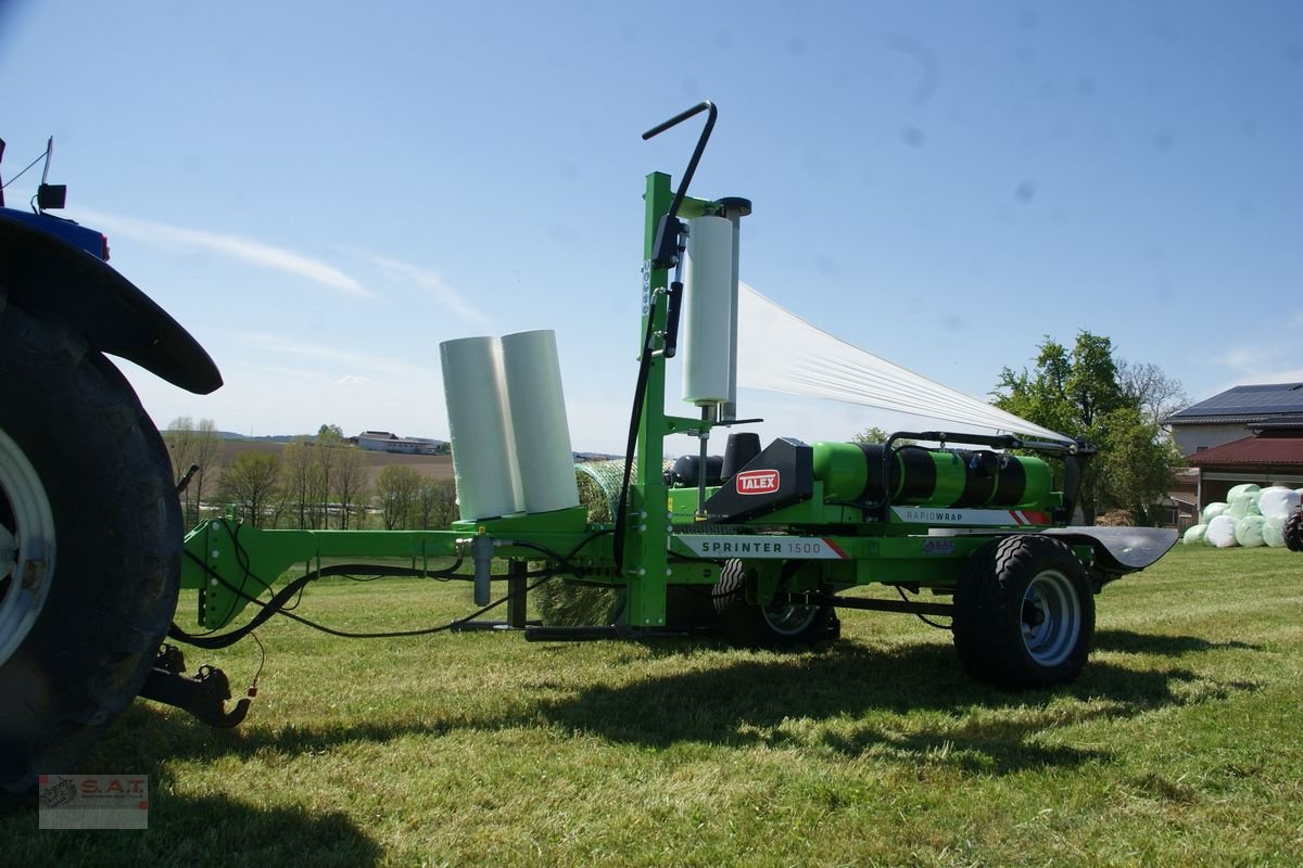 Ballenwickler a típus Talex Wickelmaschine Sprinter 1500-Vollautomatisch, Neumaschine ekkor: Eberschwang (Kép 11)