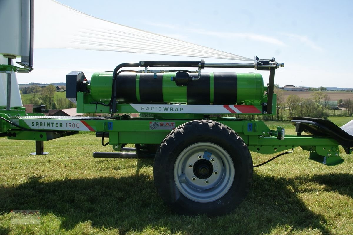 Ballenwickler a típus Talex Wickelmaschine Sprinter 1500-Vollautomatisch, Neumaschine ekkor: Eberschwang (Kép 9)