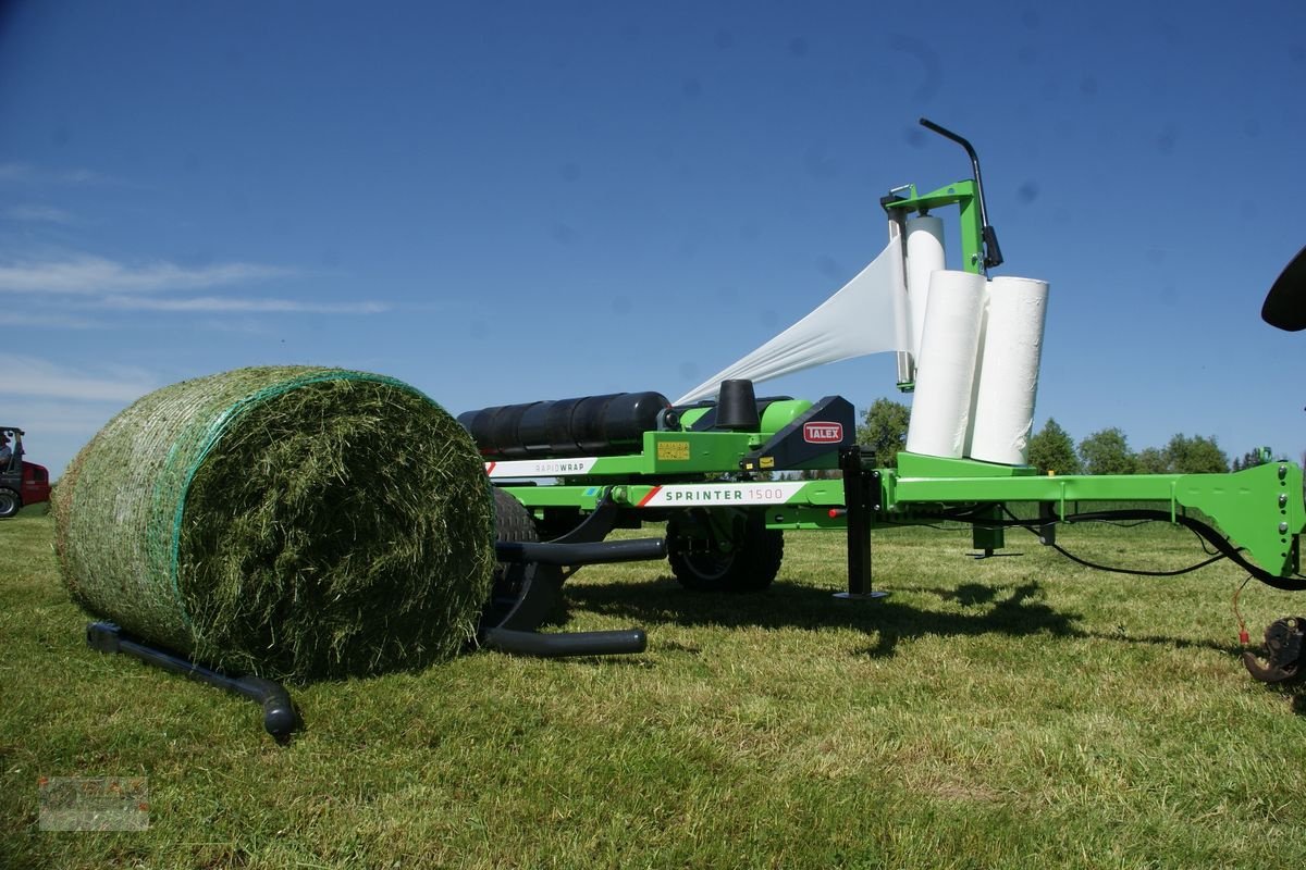 Ballenwickler a típus Talex Wickelmaschine Sprinter 1500-Vollautomatisch, Neumaschine ekkor: Eberschwang (Kép 15)
