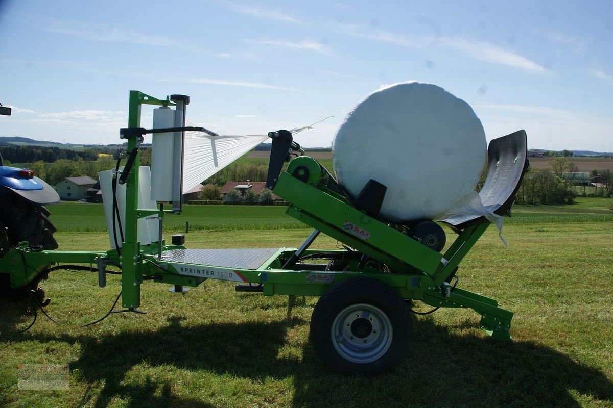Ballenwickler a típus Talex Wickelmaschine Sprinter 1500-Vollautomatisch, Neumaschine ekkor: Eberschwang (Kép 31)