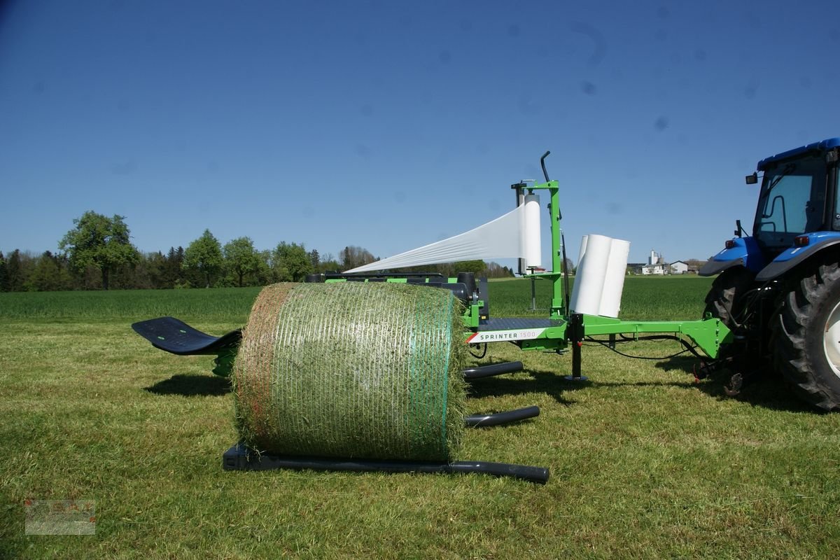 Ballenwickler a típus Talex Wickelmaschine Sprinter 1500-Vollautomatisch, Neumaschine ekkor: Eberschwang (Kép 5)