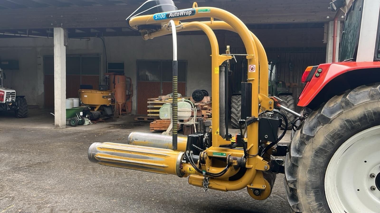 Ballenwickler типа Tanco Auto Wrap S100-A, Gebrauchtmaschine в Zwettl (Фотография 1)