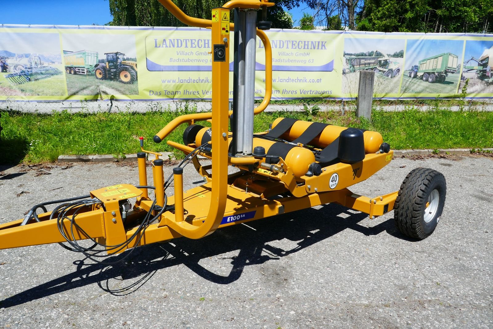 Ballenwickler of the type Tanco E 100 SA, Gebrauchtmaschine in Villach (Picture 1)