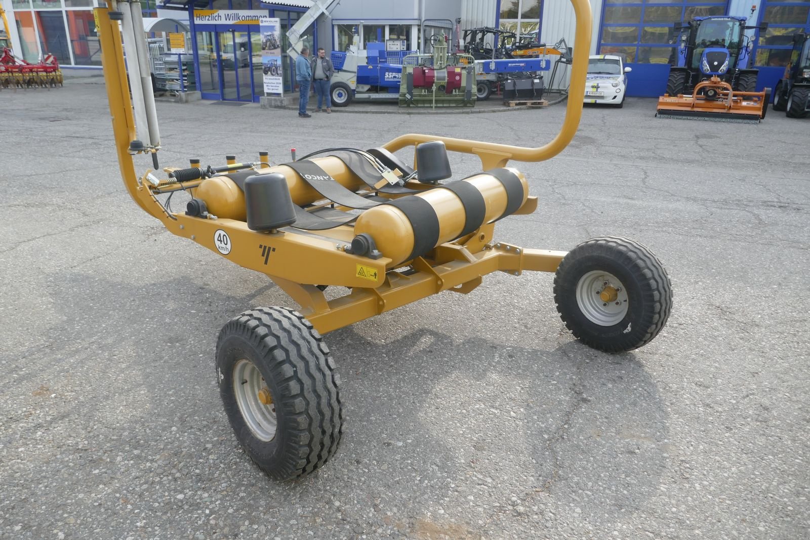 Ballenwickler del tipo Tanco E 100 SA, Gebrauchtmaschine en Villach (Imagen 4)