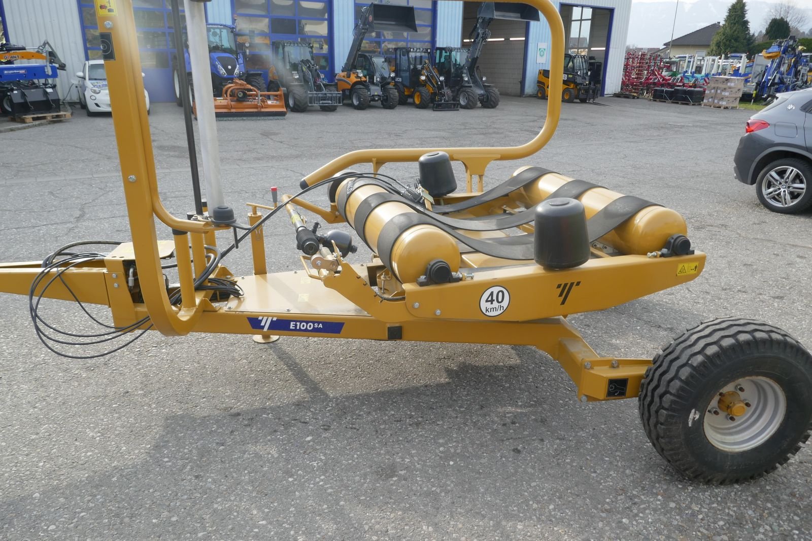 Ballenwickler del tipo Tanco E 100 SA, Gebrauchtmaschine en Villach (Imagen 5)