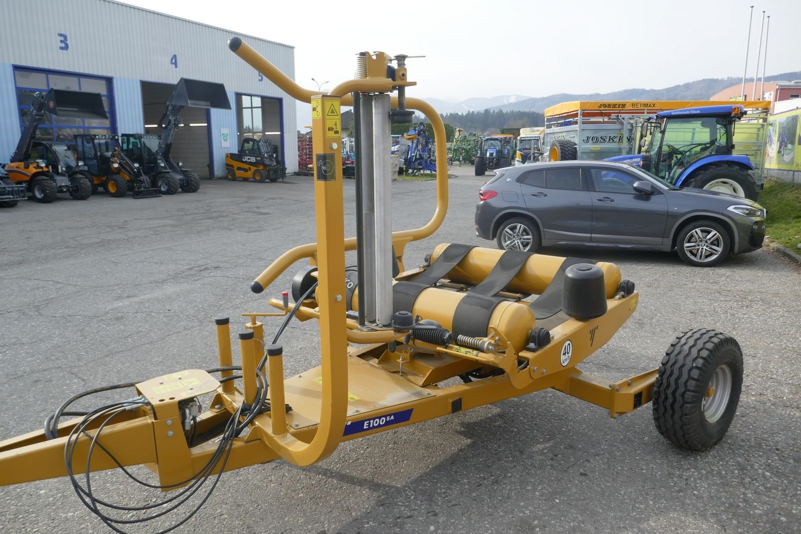 Ballenwickler del tipo Tanco E 100 SA, Gebrauchtmaschine en Villach (Imagen 12)