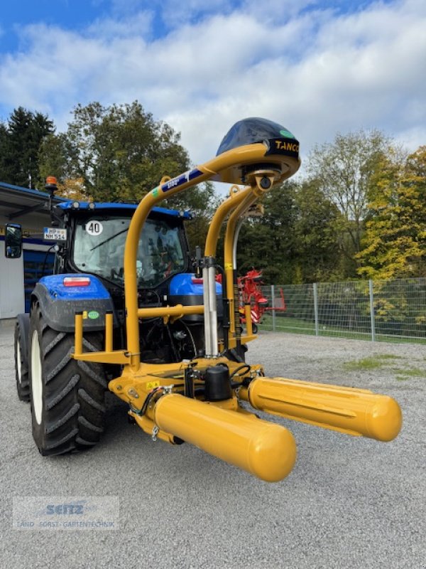 Ballenwickler des Typs Tanco S 100, Neumaschine in Lindenfels-Glattbach (Bild 1)
