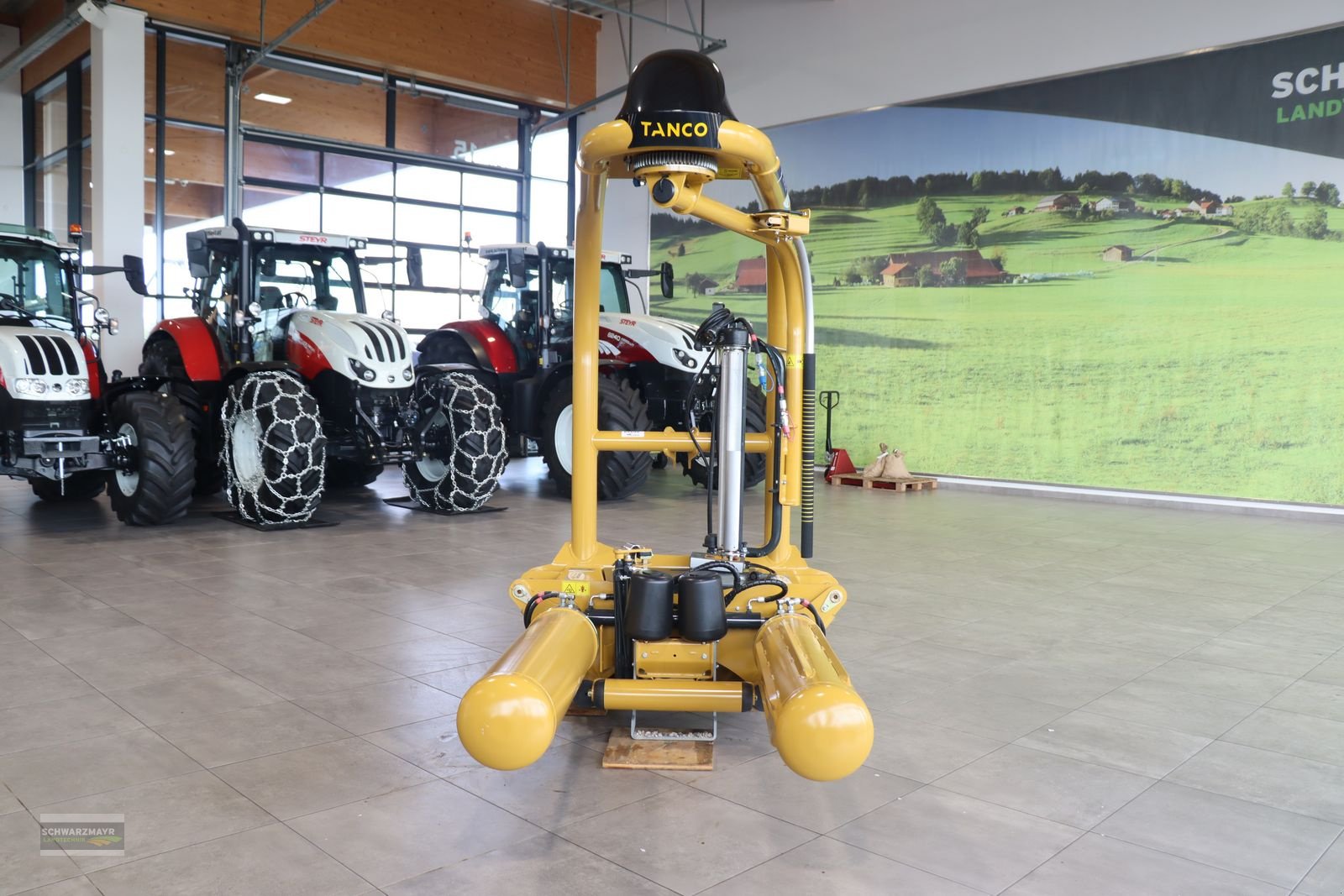 Ballenwickler of the type Tanco S100 Autowrap, Neumaschine in Aurolzmünster (Picture 8)