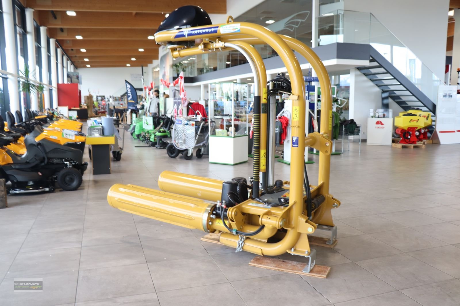 Ballenwickler Türe ait Tanco S100 Autowrap, Neumaschine içinde Aurolzmünster (resim 4)