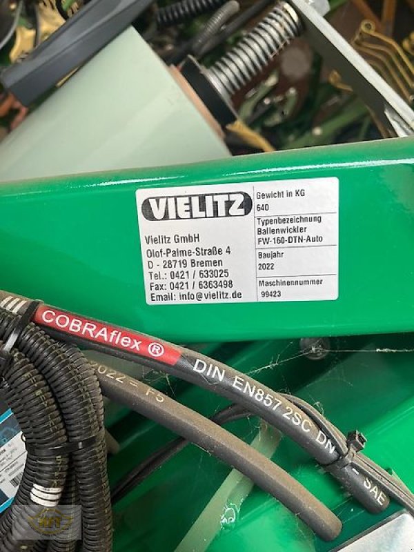 Ballenwickler typu Vielitz FW 160 DTN, Gebrauchtmaschine w Mühlhausen-Görmar (Zdjęcie 5)