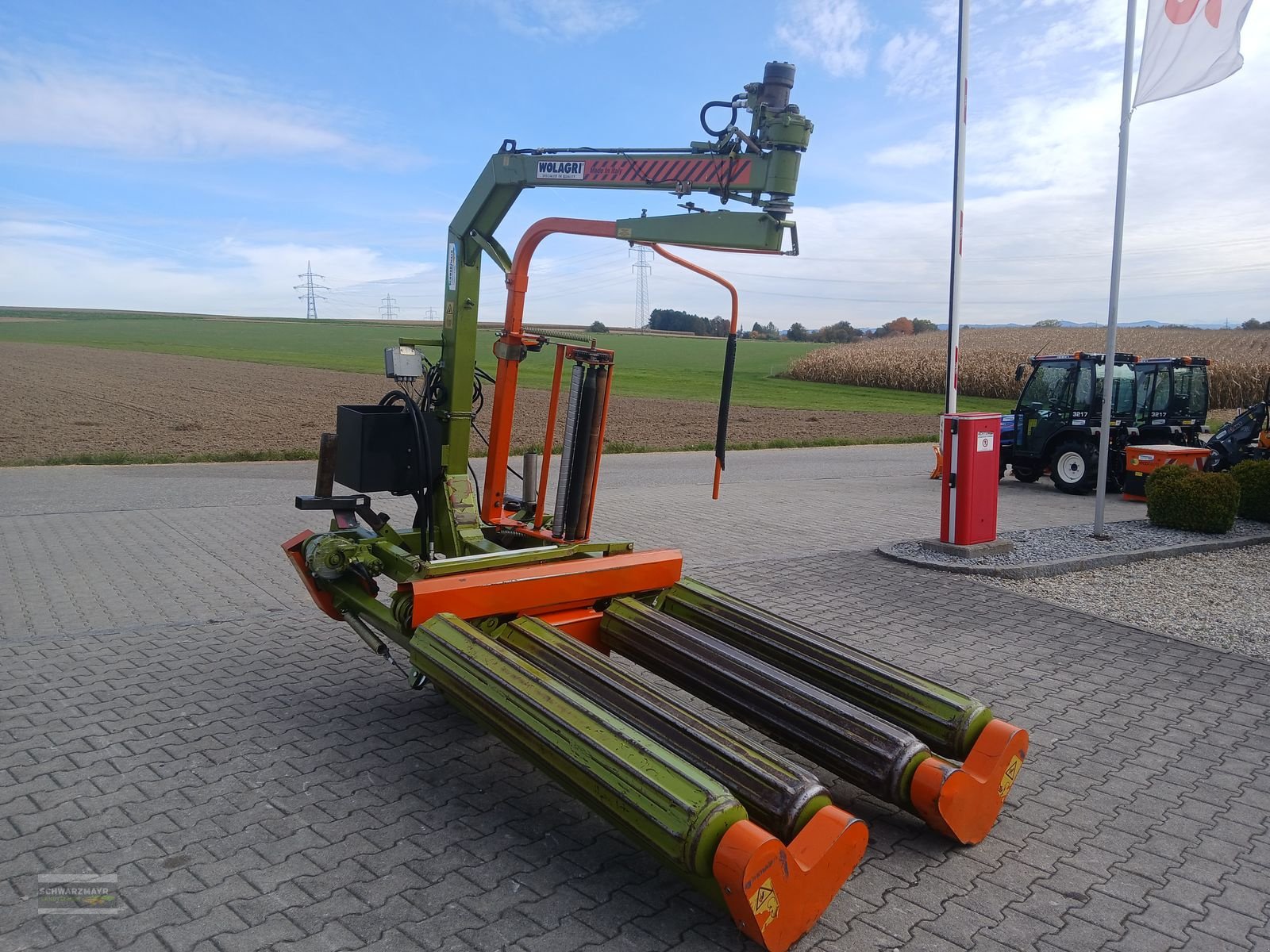 Ballenwickler des Typs Wolagri FW 12 K10 für Qauder- und Rundballen, Gebrauchtmaschine in Aurolzmünster (Bild 3)