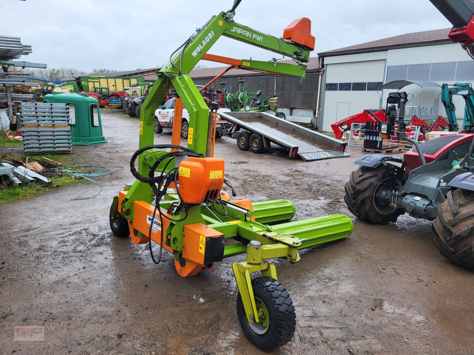 Ballenwickler des Typs Wolagri FW 15 J, Gebrauchtmaschine in Kirkel-Altstadt (Bild 7)