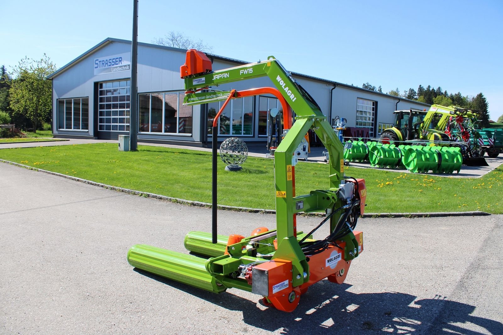 Ballenwickler des Typs Wolagri FW 15 Japan, Neumaschine in Neukirchen am Walde  (Bild 10)