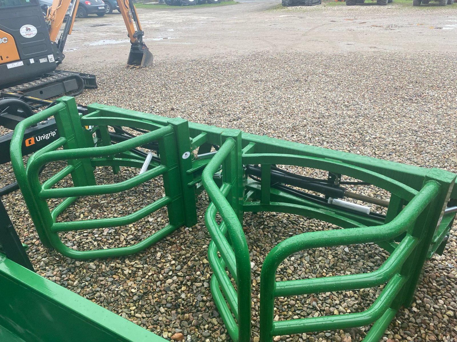 Ballenzange типа Düvelsdorf Ballenzange, Neumaschine в Klempau (Фотография 1)