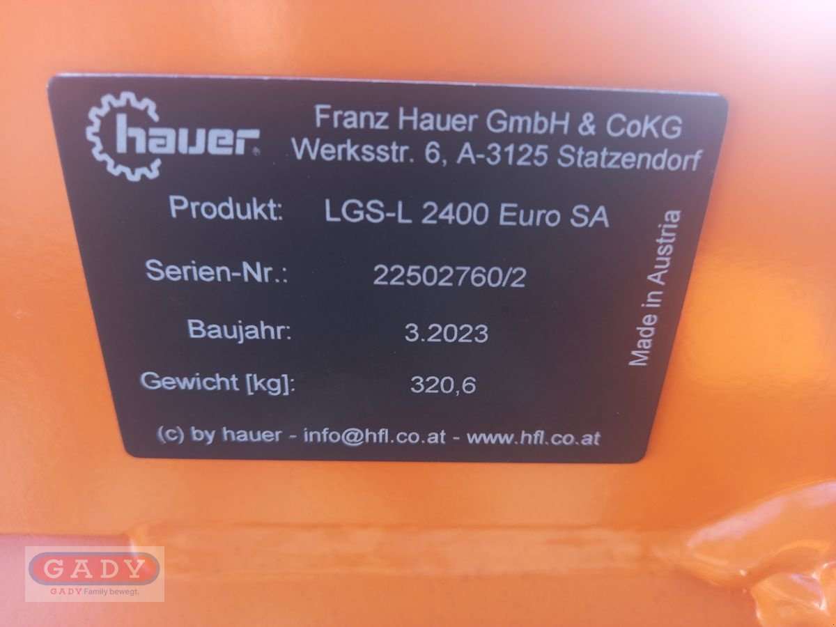 Ballenzange typu Hauer LEICHTGUTSCHAUFEL 2400, Neumaschine v Lebring (Obrázok 10)