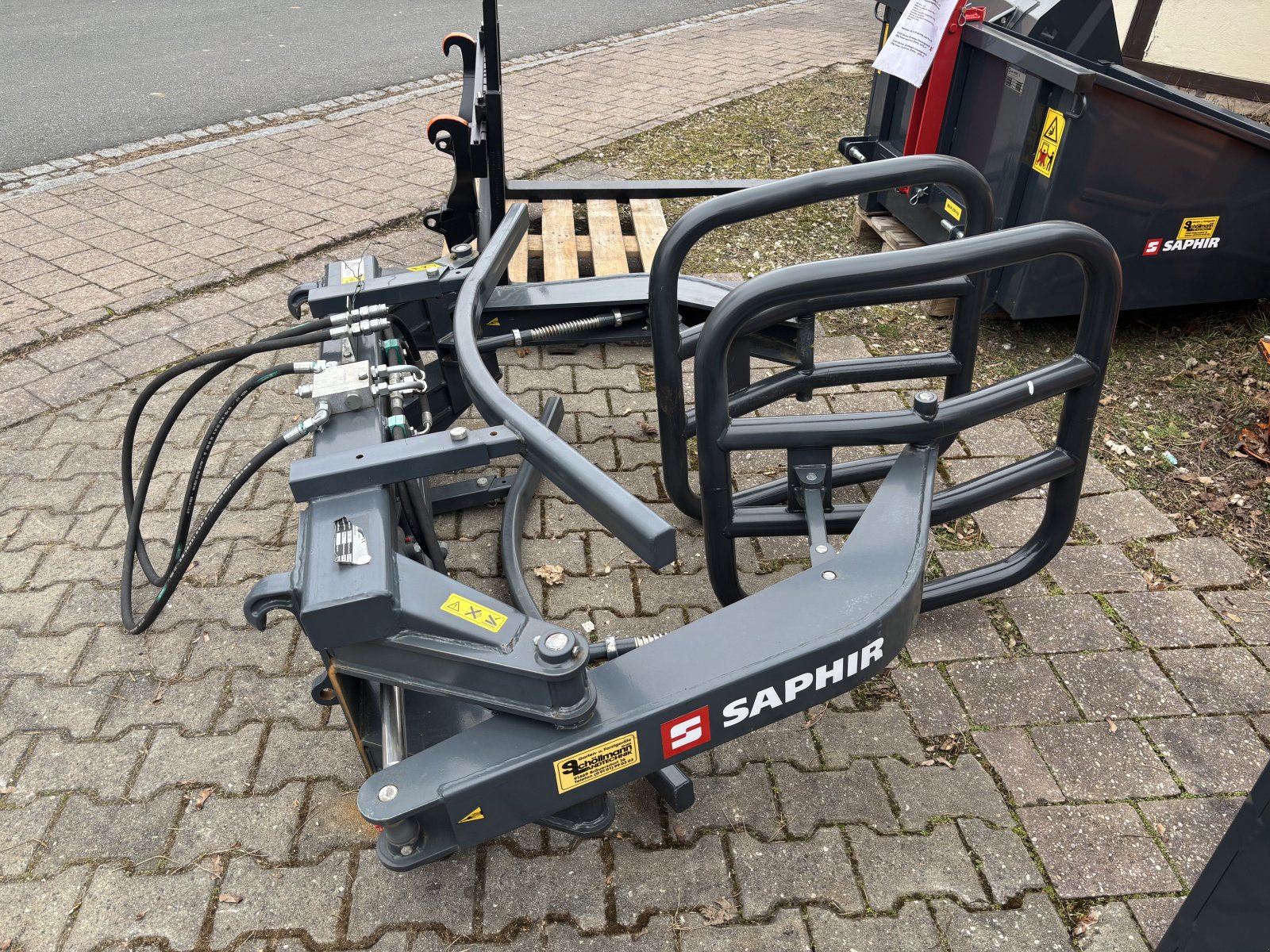 Ballenzange des Typs Saphir RQZ 500-1900, Gebrauchtmaschine in Hagenbüchach (Bild 3)