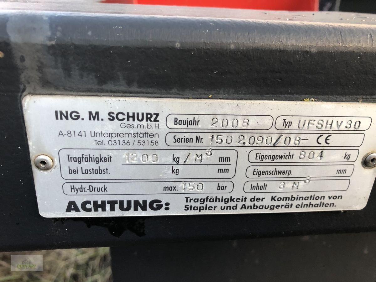 Ballenzange des Typs Sonstige Crizzly DS 3000, Gebrauchtmaschine in Bad Leonfelden (Bild 5)