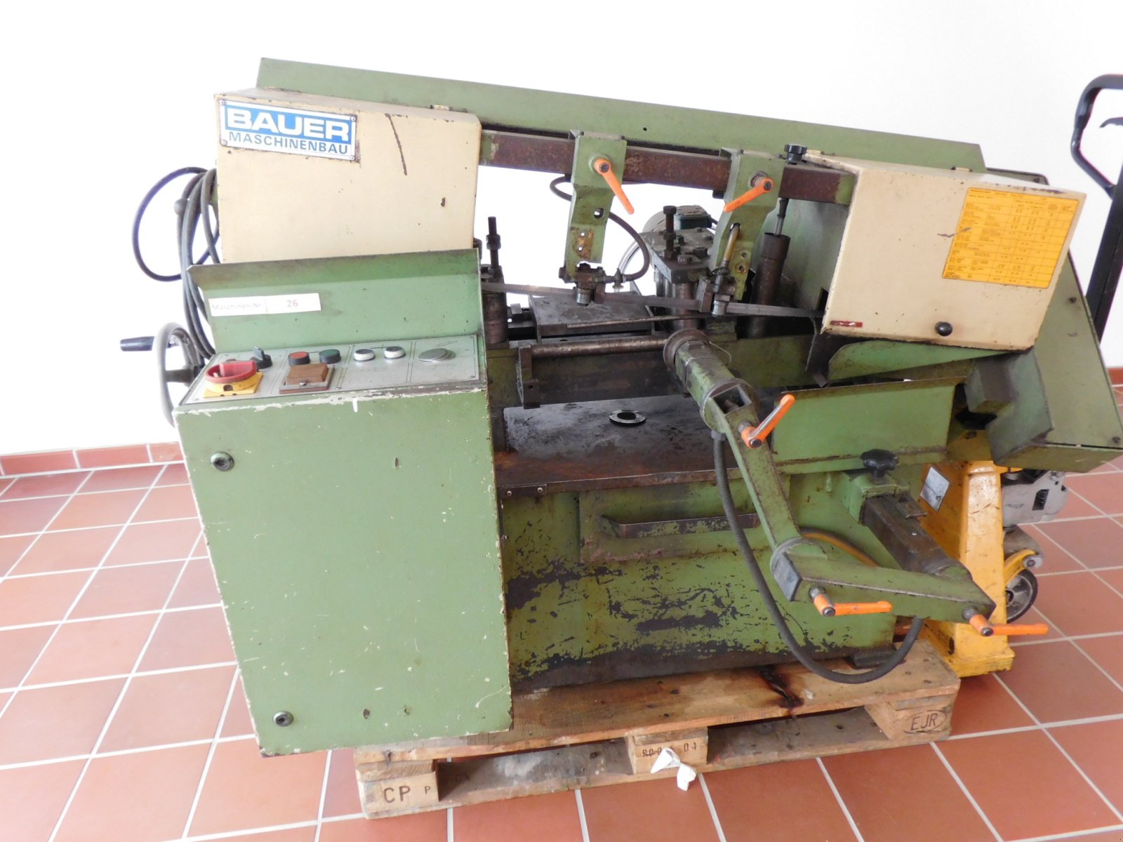 Bandsägewerk tip Bauer Metallbandsäge / Bandsäge Typ HS 300 A inkl. 2 x Sägeband NEU, Gebrauchtmaschine in Wagenfeld (Poză 2)