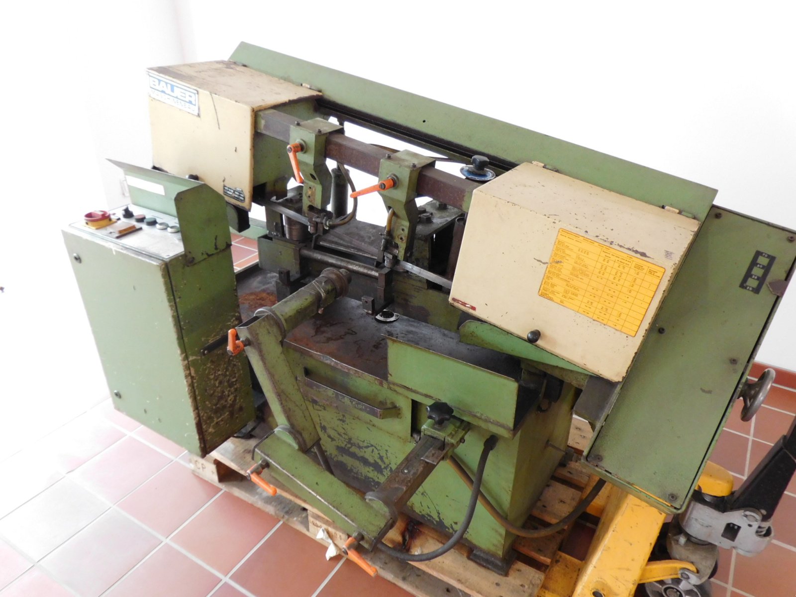 Bandsägewerk tip Bauer Metallbandsäge / Bandsäge Typ HS 300 A inkl. 2 x Sägeband NEU, Gebrauchtmaschine in Wagenfeld (Poză 3)