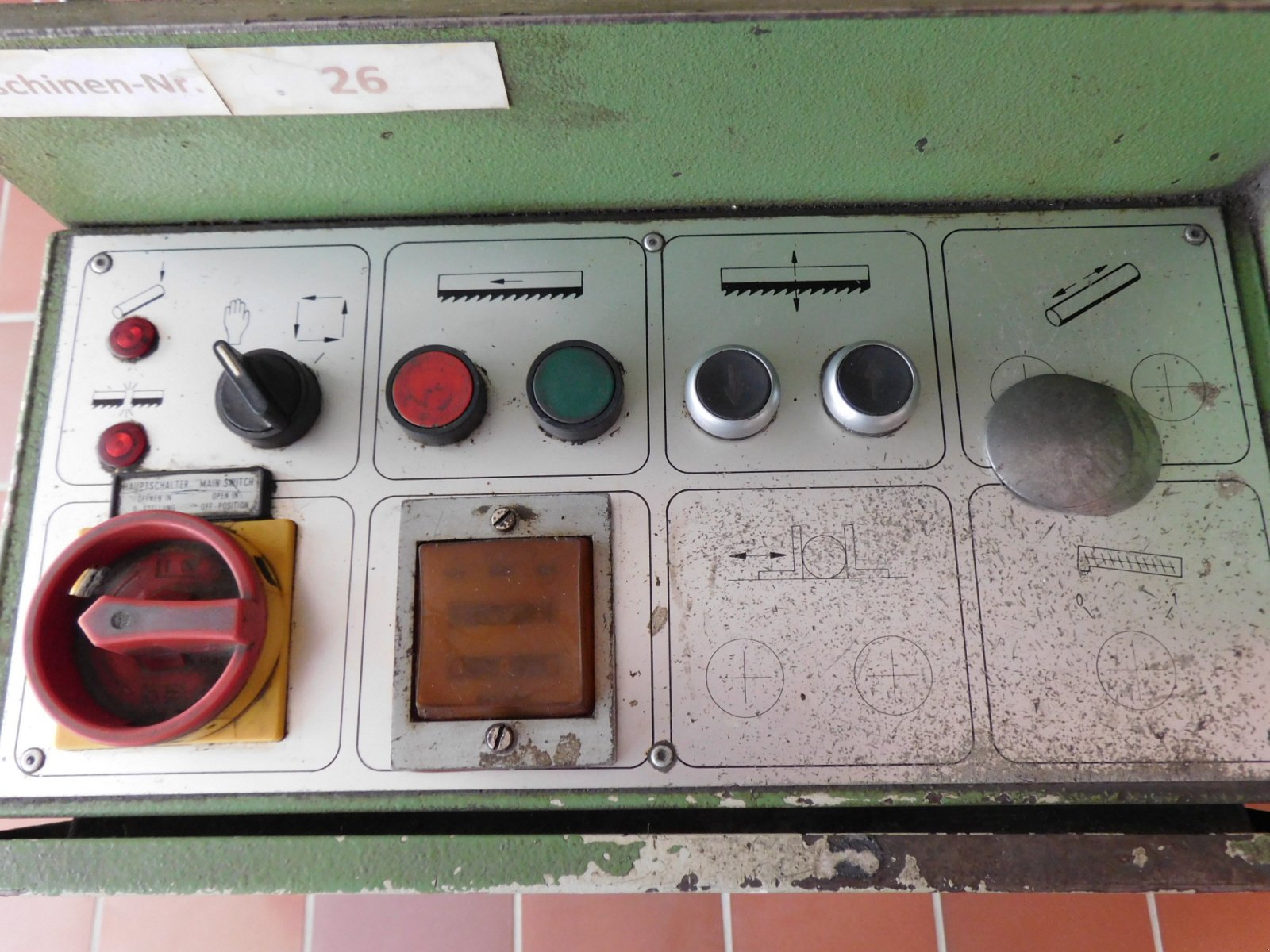 Bandsägewerk tip Bauer Metallbandsäge / Bandsäge Typ HS 300 A inkl. 2 x Sägeband NEU, Gebrauchtmaschine in Wagenfeld (Poză 9)