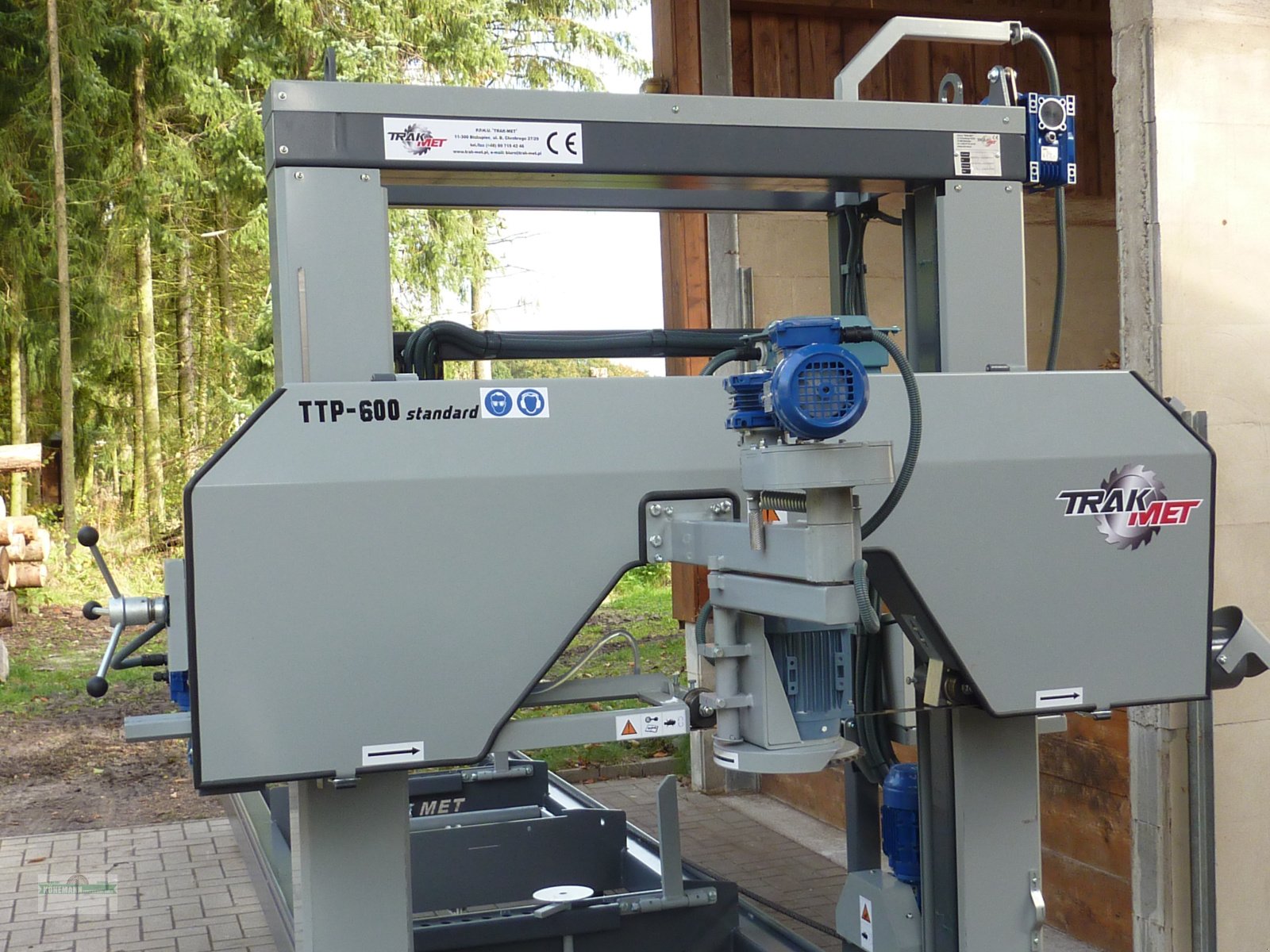 Bandsägewerk typu Trak-Met Blockbandsäge TTP 600 Standard Sägewerk, Neumaschine v Neuenkirchen (Obrázek 3)