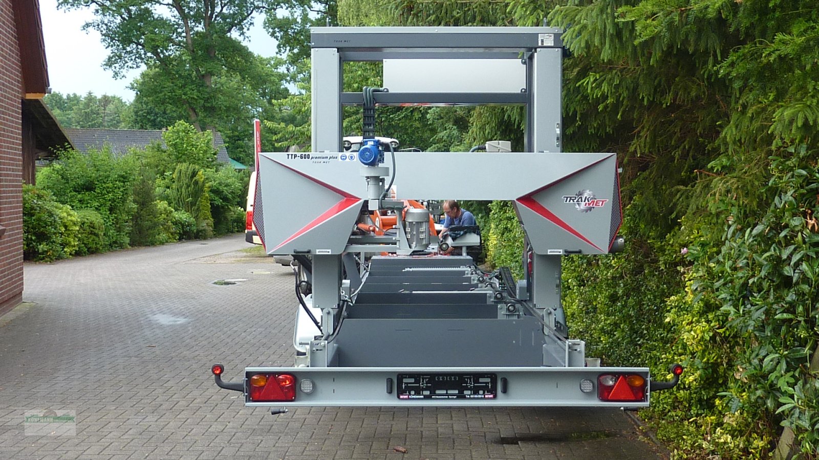 Bandsägewerk des Typs Trak-Met Mobile TTP 600 Premium Plus Blockbandsäge, Neumaschine in Neuenkirchen (Bild 2)