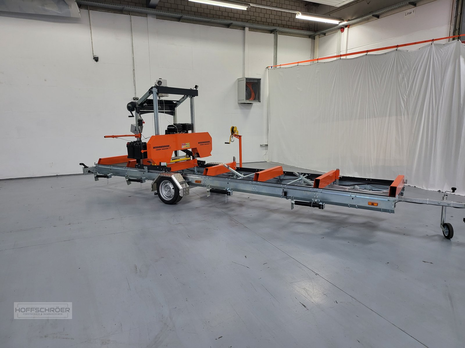 Bandsägewerk typu Woodworker SW790 mit Straßenzulassung, Neumaschine v Wietmarschen (Obrázek 2)