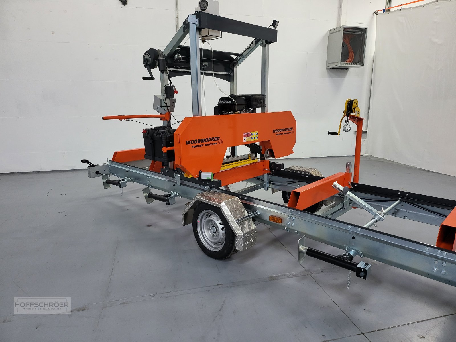 Bandsägewerk typu Woodworker SW790 mit Straßenzulassung, Neumaschine v Wietmarschen (Obrázek 3)