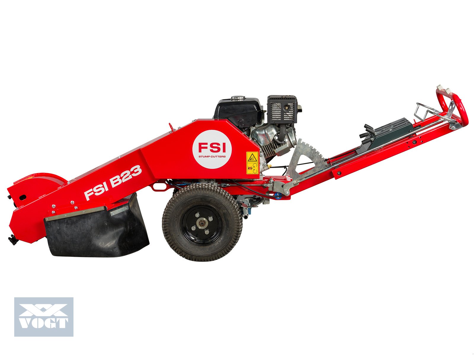 Baumstumpffräse des Typs FSI B23 Stubbenfräse /Wurzelfräse /Stockfräse mit Benzinmotor & Radantrieb, Neumaschine in Schmallenberg (Bild 2)