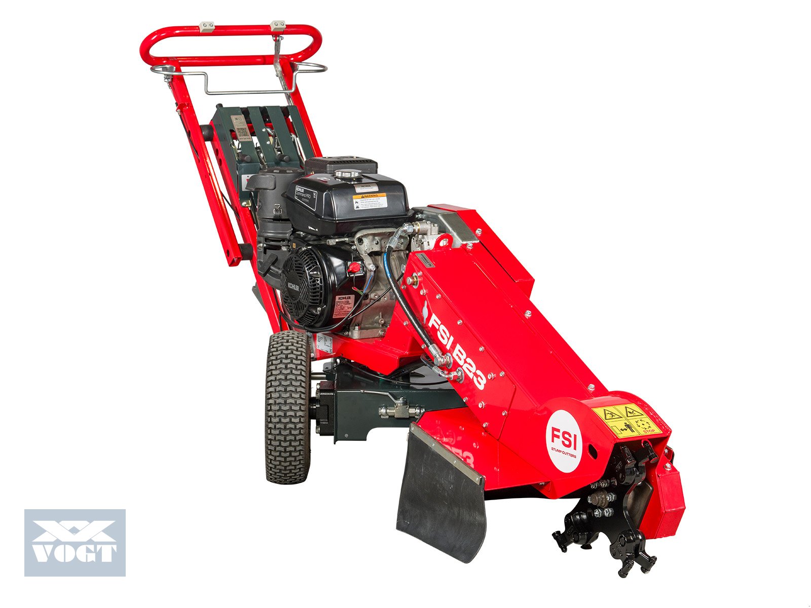 Baumstumpffräse des Typs FSI B23 Stubbenfräse /Wurzelfräse /Stockfräse mit Benzinmotor & Radantrieb, Neumaschine in Schmallenberg (Bild 4)