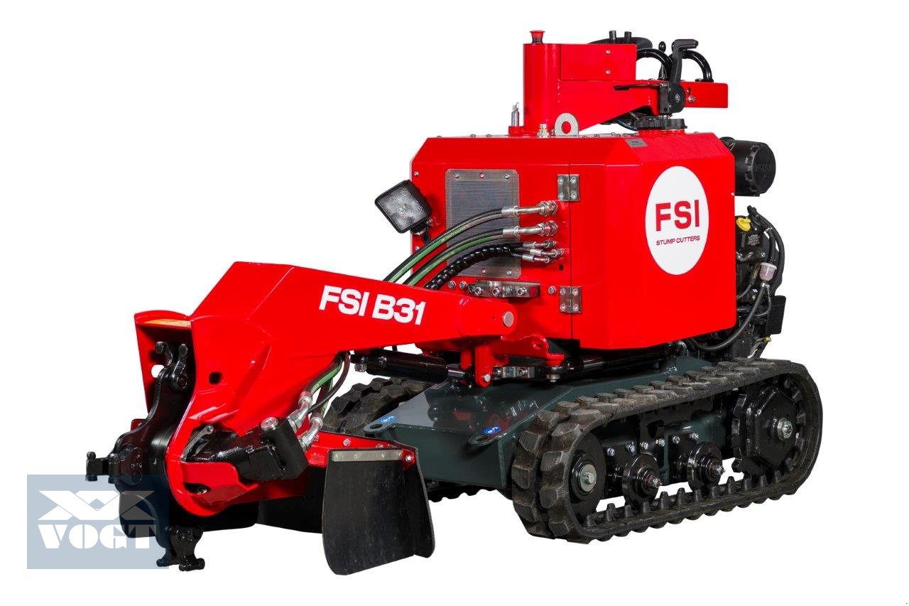 Baumstumpffräse des Typs FSI B31/749 TRACK Stubbenfräse /Wurzelfräse mit Benzinmotor & Kettenfahrwerk, Neumaschine in Schmallenberg (Bild 1)