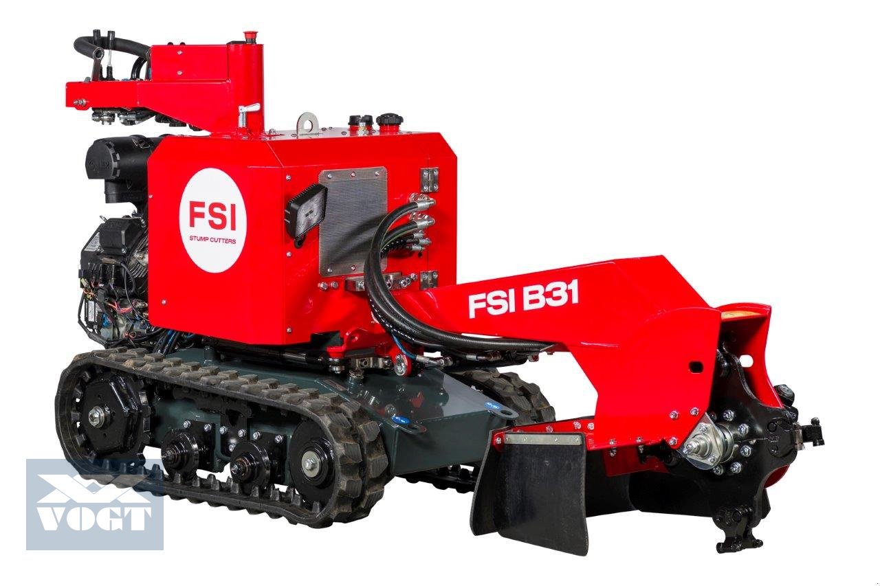 Baumstumpffräse des Typs FSI B31/749 TRACK Stubbenfräse /Wurzelfräse mit Benzinmotor & Kettenfahrwerk, Neumaschine in Schmallenberg (Bild 2)