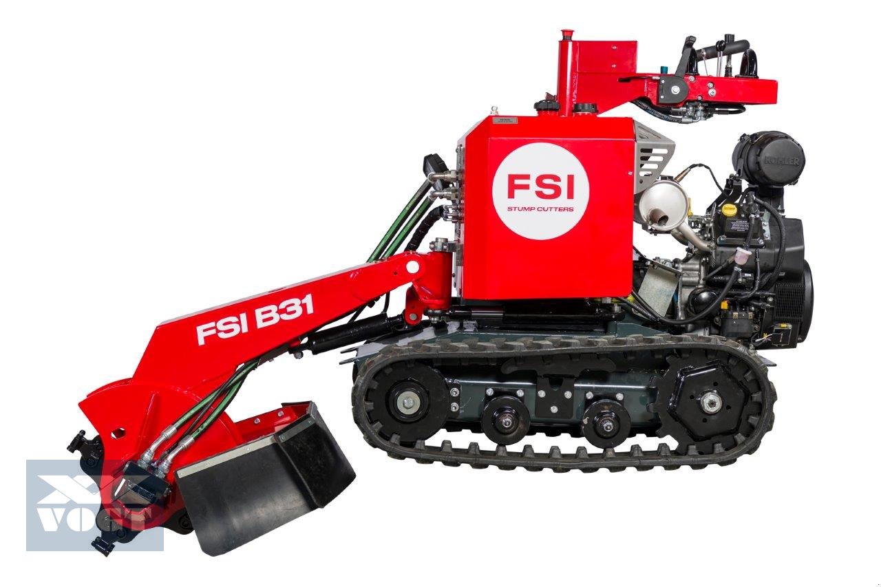 Baumstumpffräse des Typs FSI B31/749 TRACK Stubbenfräse /Wurzelfräse mit Benzinmotor & Kettenfahrwerk, Neumaschine in Schmallenberg (Bild 5)
