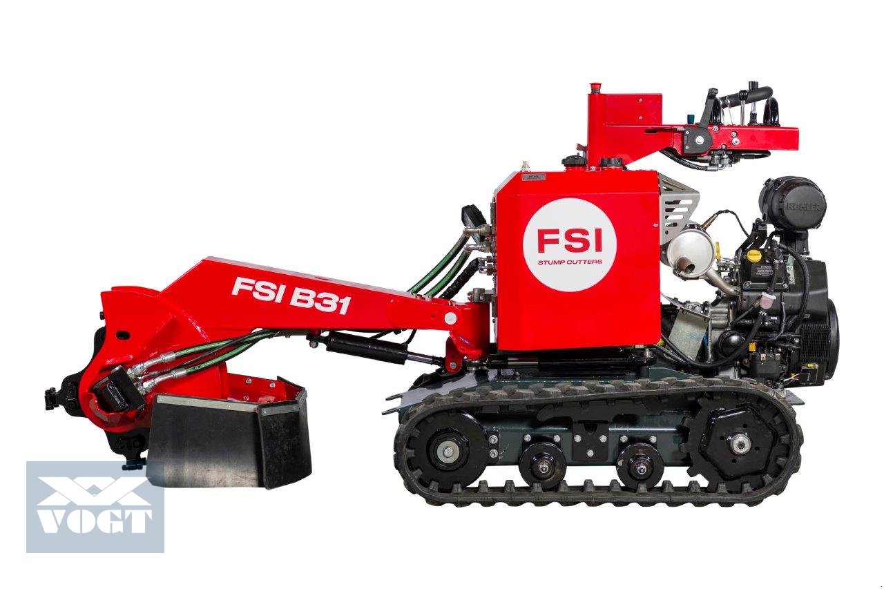 Baumstumpffräse des Typs FSI B31/749 TRACK Stubbenfräse /Wurzelfräse mit Benzinmotor & Kettenfahrwerk, Neumaschine in Schmallenberg (Bild 11)
